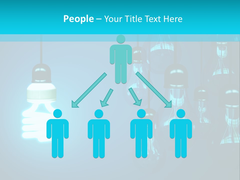 Object Economical Bulb PowerPoint Template