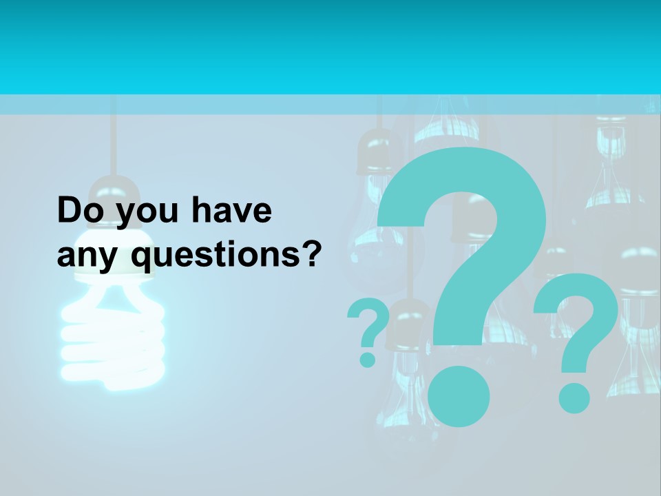 Object Economical Bulb PowerPoint Template