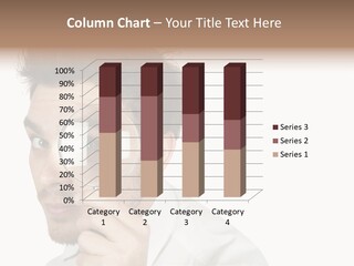 Businessman Analyzing Spy PowerPoint Template