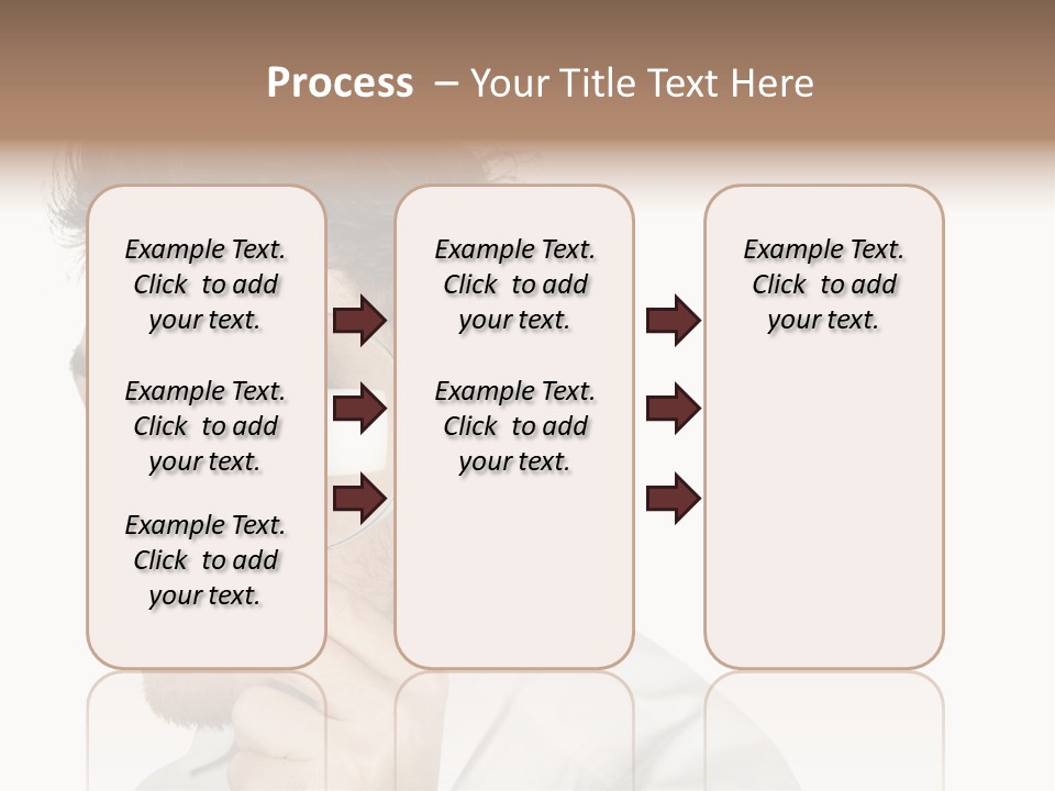 Businessman Analyzing Spy PowerPoint Template