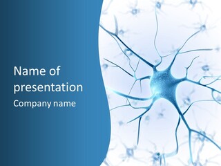 Medical Nucleon Dendrite PowerPoint Template