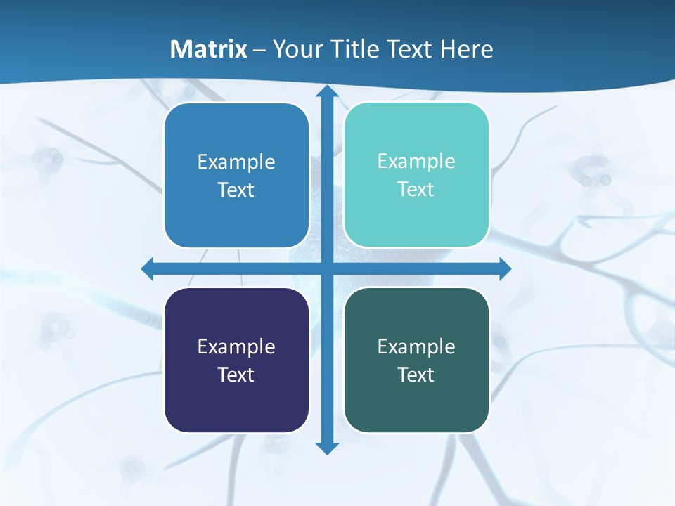 Medical Nucleon Dendrite PowerPoint Template