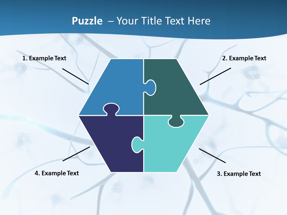 Medical Nucleon Dendrite PowerPoint Template
