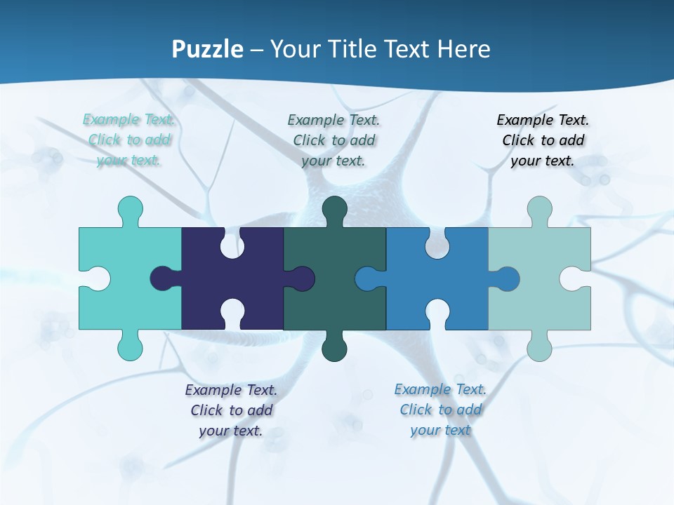 Medical Nucleon Dendrite PowerPoint Template