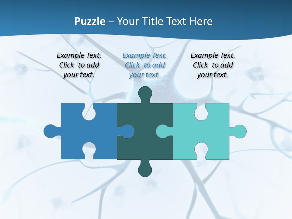 Medical Nucleon Dendrite PowerPoint Template