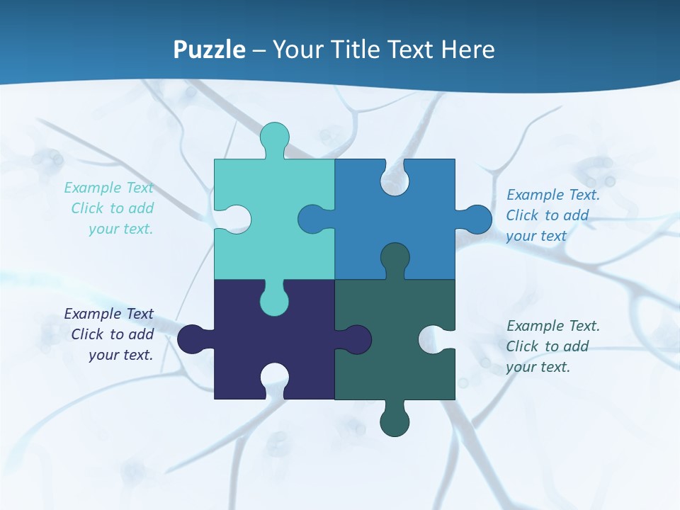 Medical Nucleon Dendrite PowerPoint Template