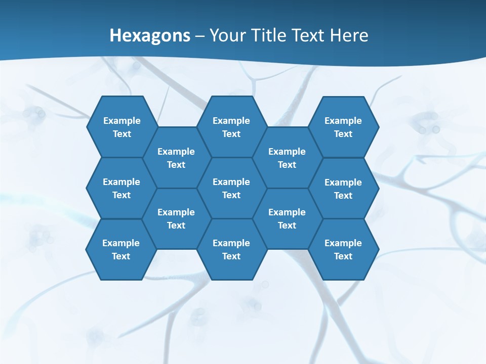 Medical Nucleon Dendrite PowerPoint Template