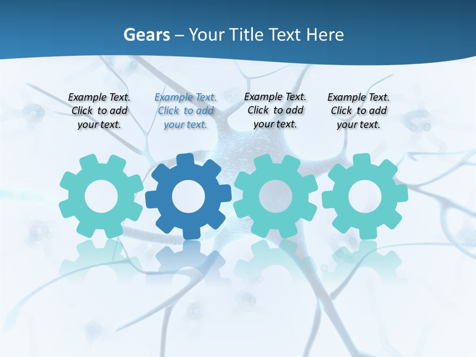 Medical Nucleon Dendrite PowerPoint Template