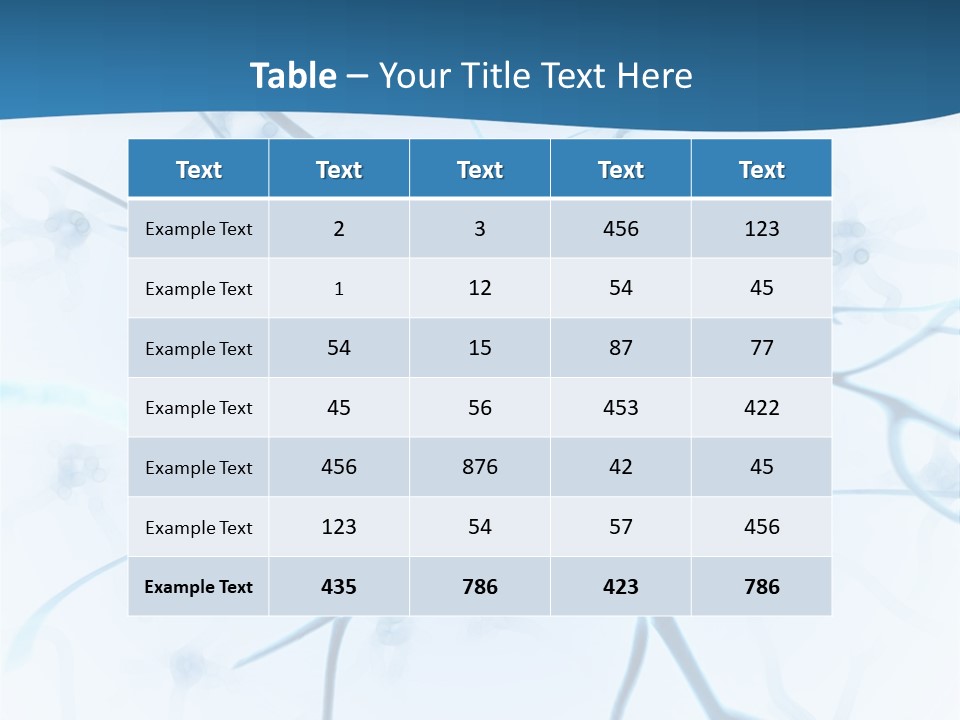 Medical Nucleon Dendrite PowerPoint Template