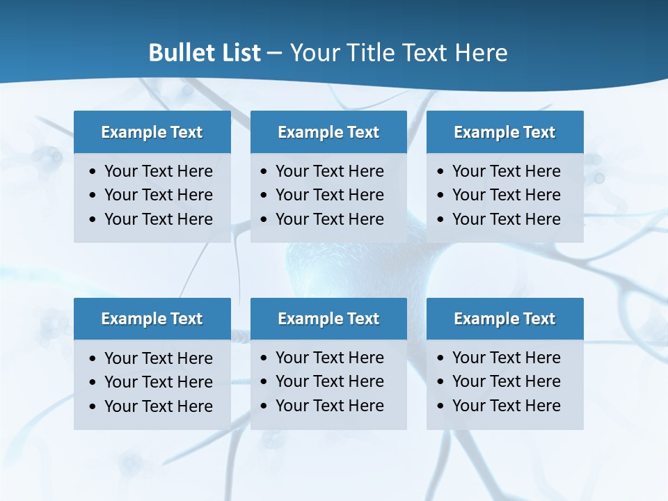 Medical Nucleon Dendrite PowerPoint Template