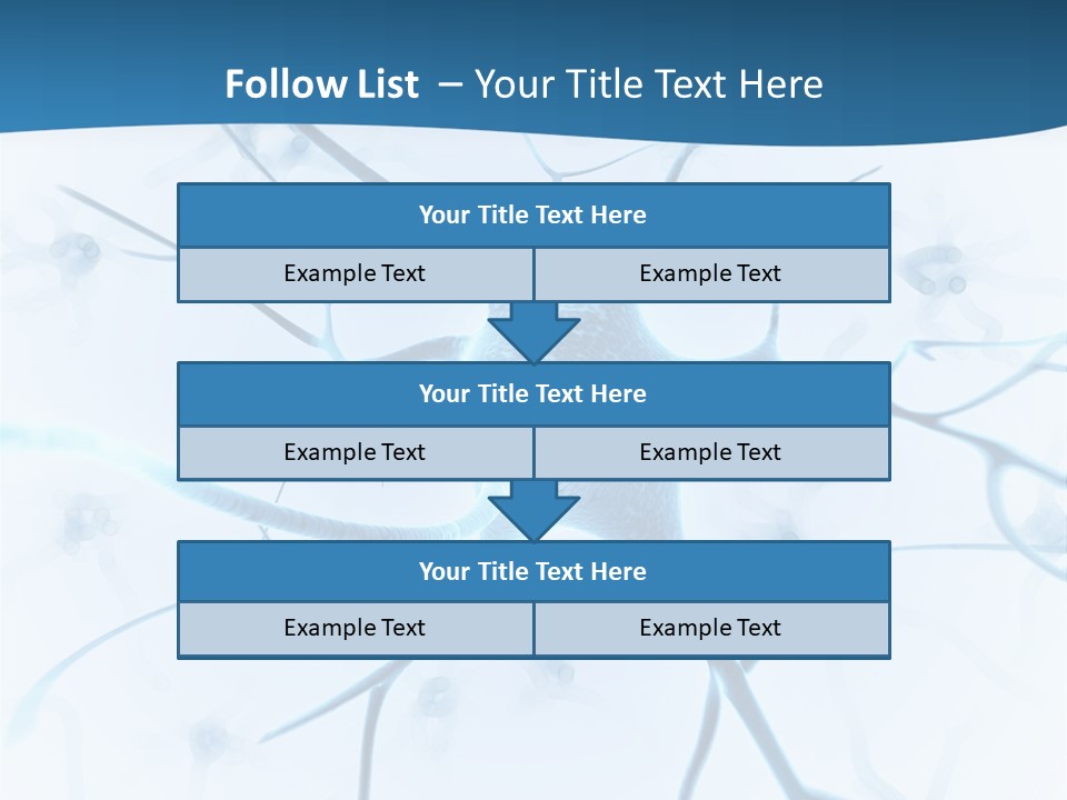 Medical Nucleon Dendrite PowerPoint Template