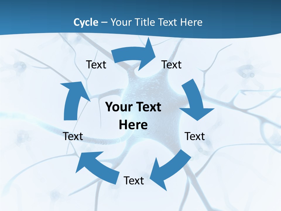 Medical Nucleon Dendrite PowerPoint Template