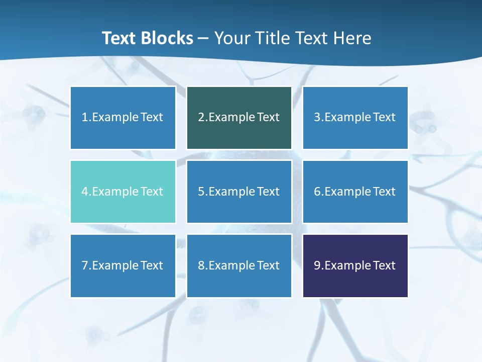 Medical Nucleon Dendrite PowerPoint Template