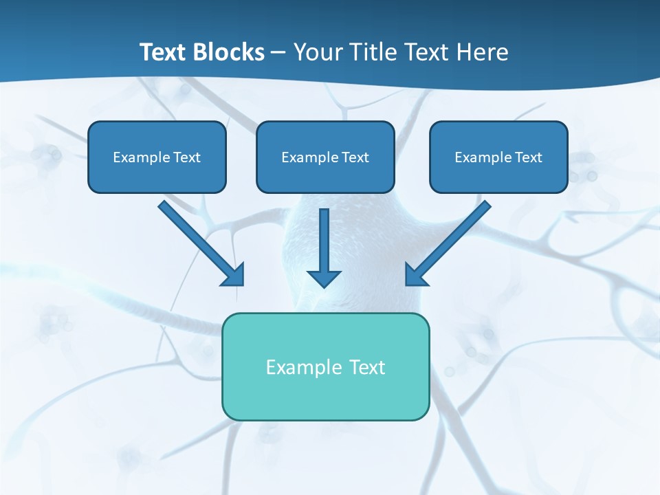 Medical Nucleon Dendrite PowerPoint Template