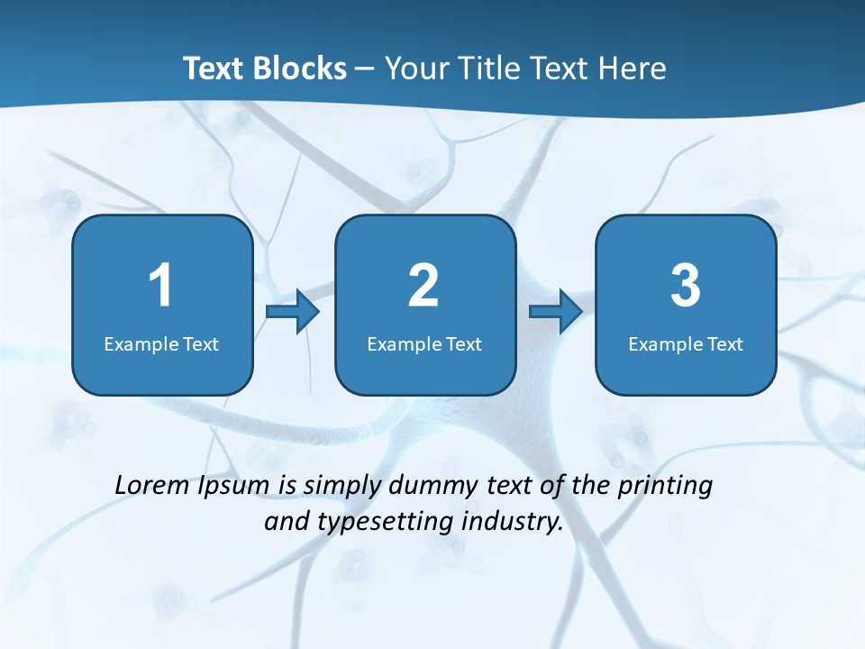 Medical Nucleon Dendrite PowerPoint Template