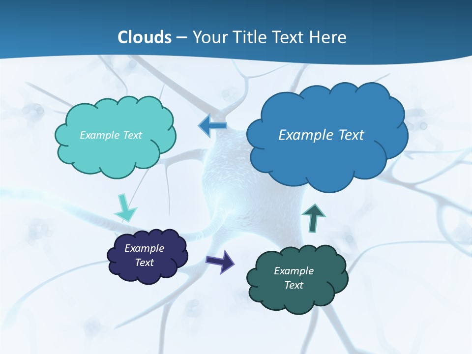 Medical Nucleon Dendrite PowerPoint Template