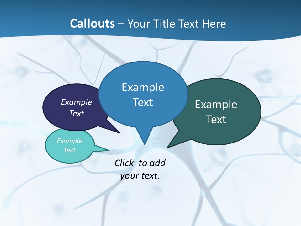 Medical Nucleon Dendrite PowerPoint Template