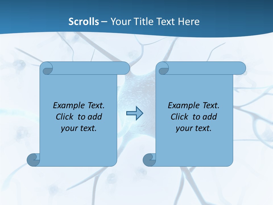 Medical Nucleon Dendrite PowerPoint Template