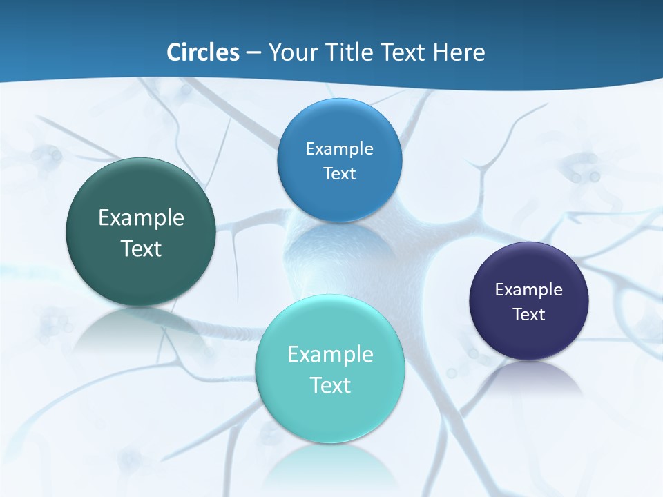 Medical Nucleon Dendrite PowerPoint Template
