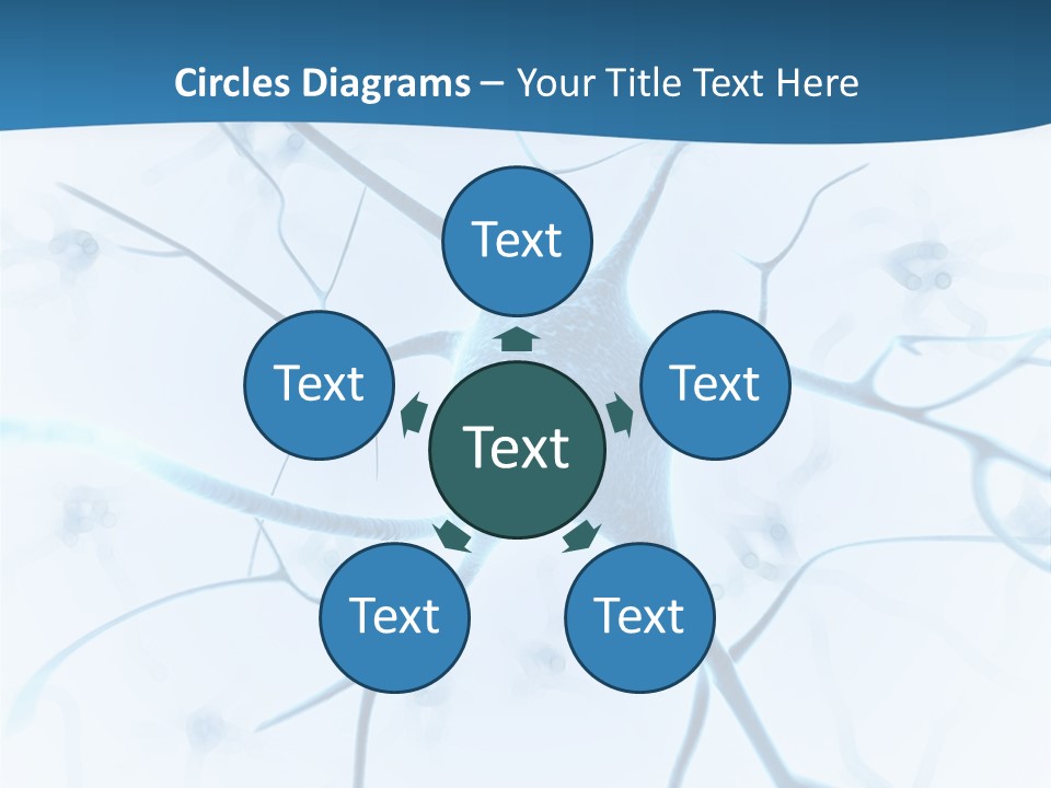 Medical Nucleon Dendrite PowerPoint Template