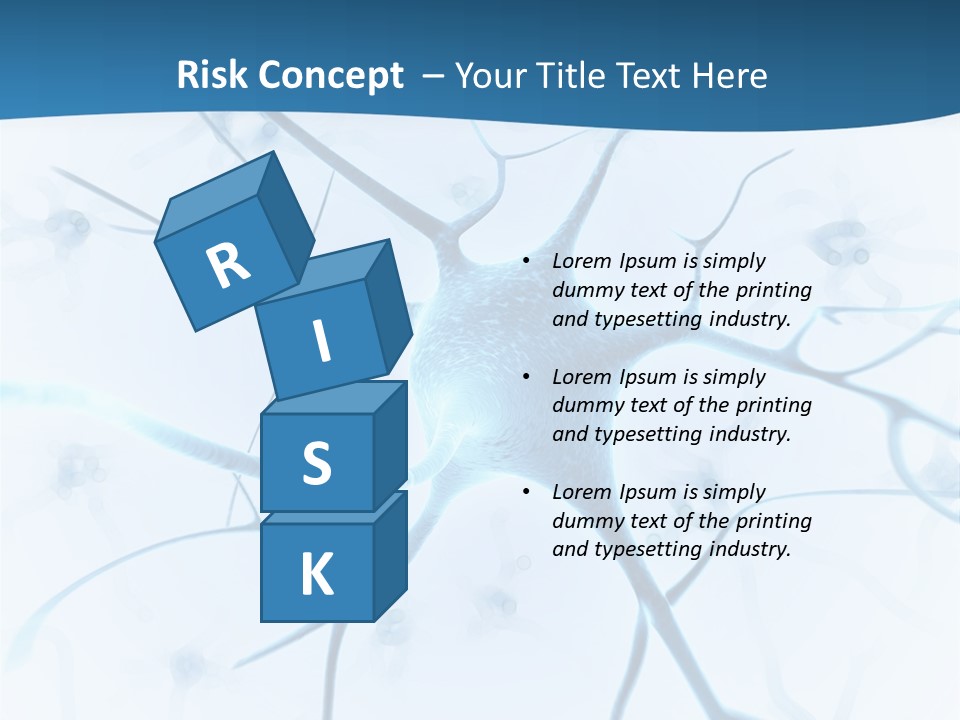 Medical Nucleon Dendrite PowerPoint Template