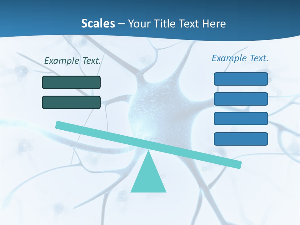 Medical Nucleon Dendrite PowerPoint Template