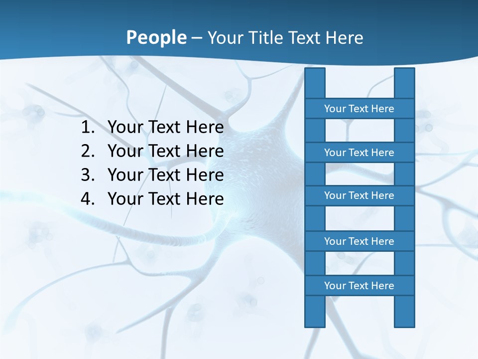 Medical Nucleon Dendrite PowerPoint Template