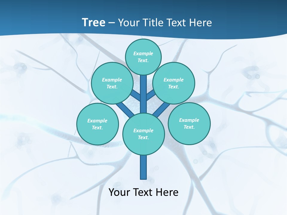 Medical Nucleon Dendrite PowerPoint Template