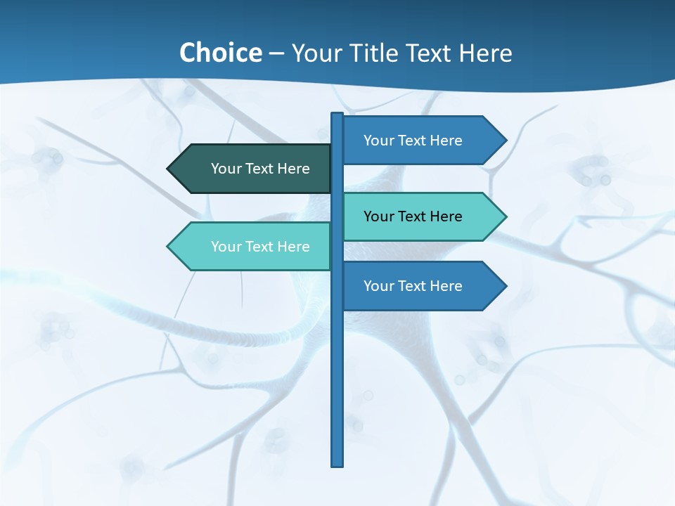 Medical Nucleon Dendrite PowerPoint Template