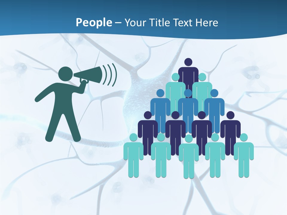 Medical Nucleon Dendrite PowerPoint Template