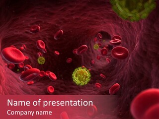 Biology Medical Infection PowerPoint Template