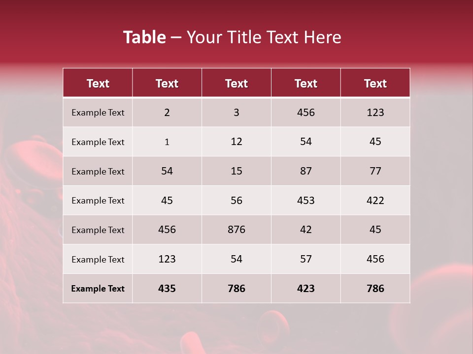 Biology Medical Infection PowerPoint Template