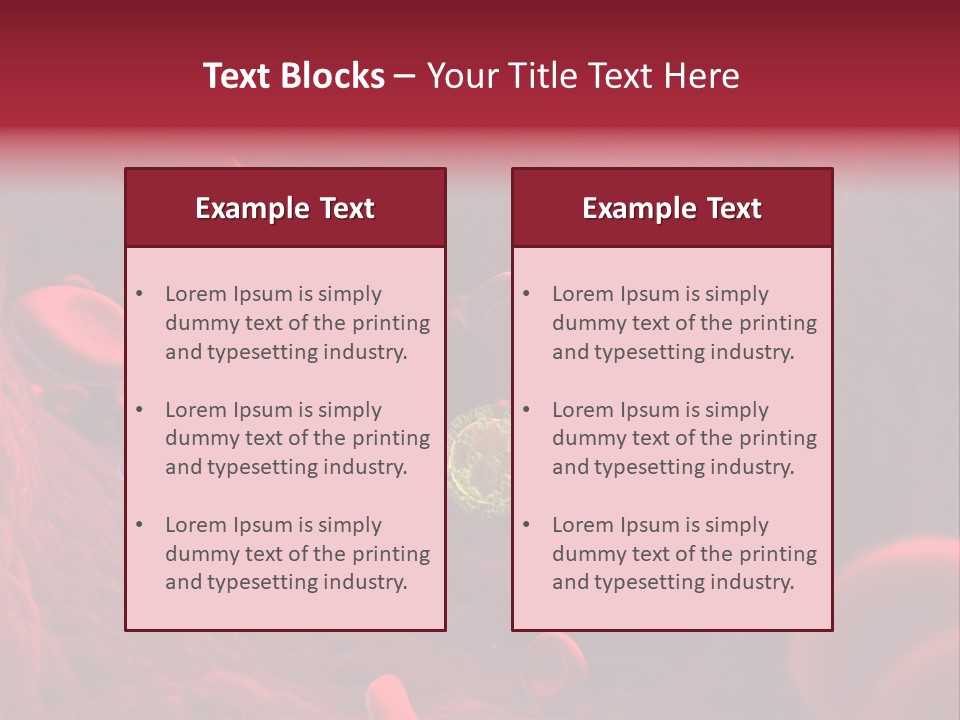 Biology Medical Infection PowerPoint Template