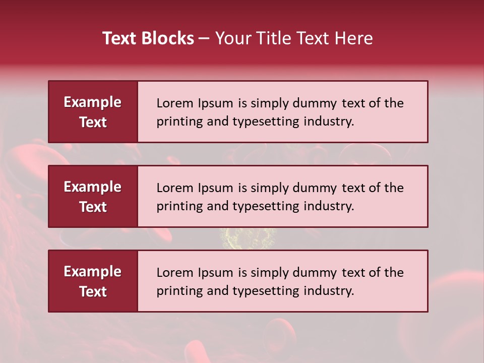 Biology Medical Infection PowerPoint Template