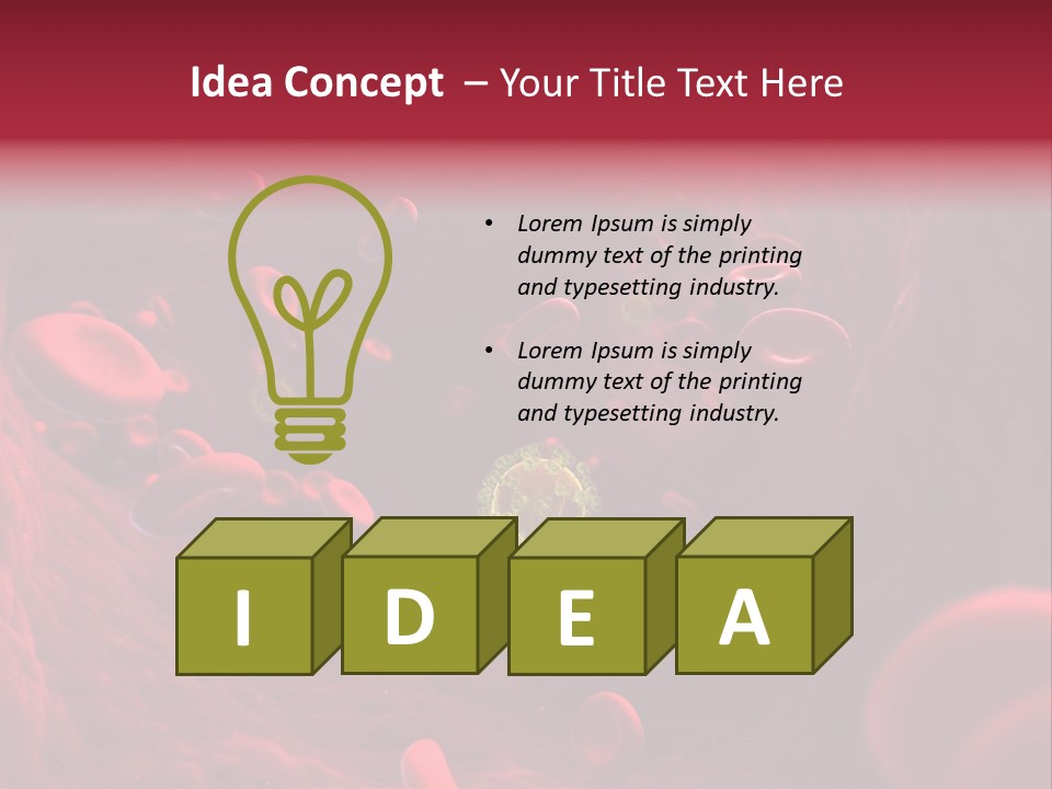 Biology Medical Infection PowerPoint Template