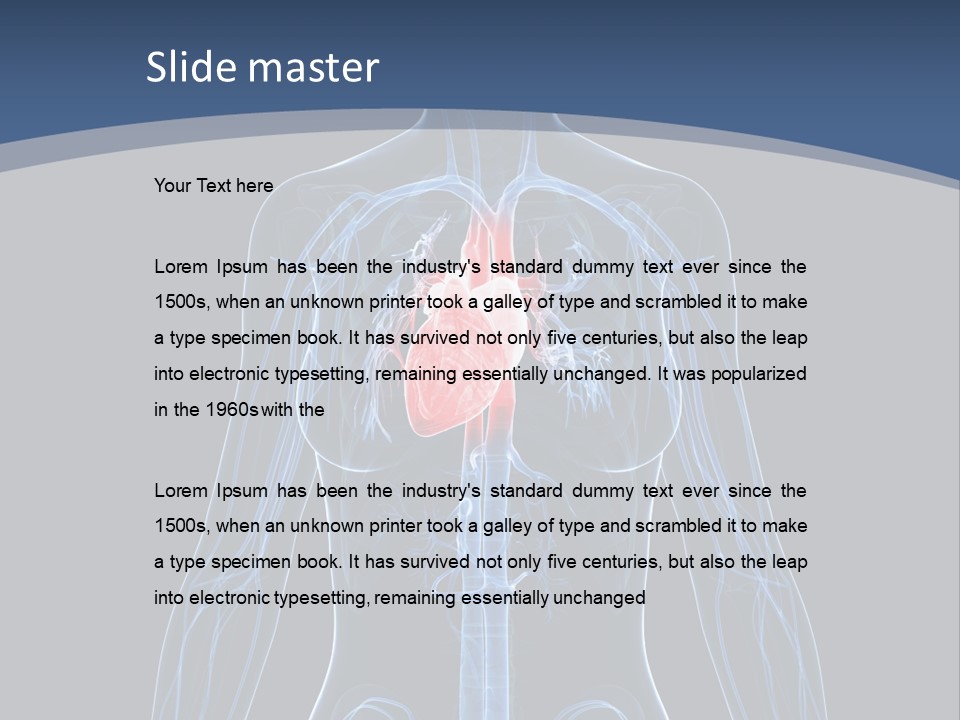 Skull Flying Medicine PowerPoint Template