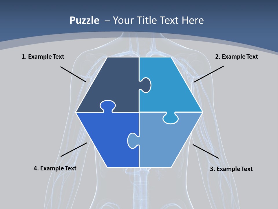 Skull Flying Medicine PowerPoint Template