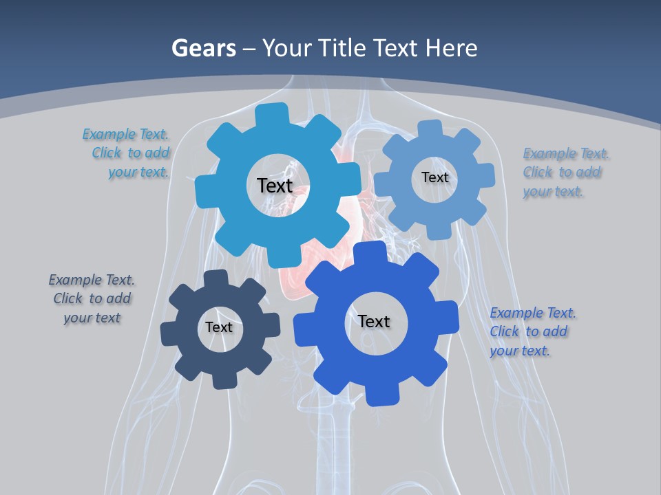 Skull Flying Medicine PowerPoint Template