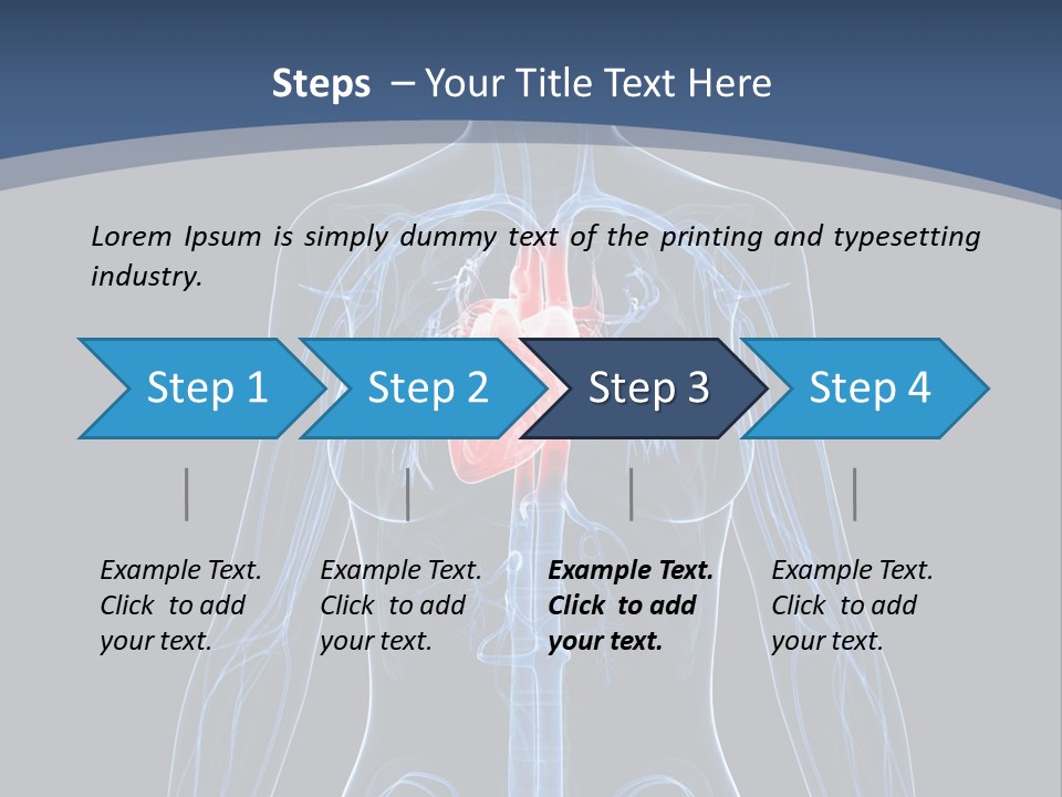 Skull Flying Medicine PowerPoint Template