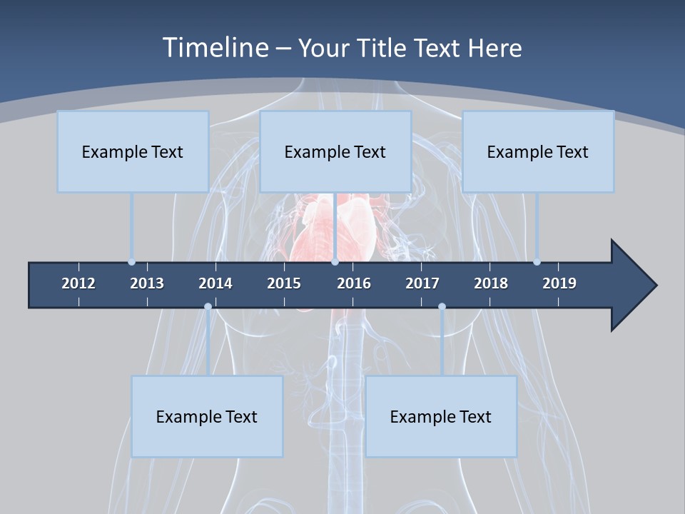 Skull Flying Medicine PowerPoint Template