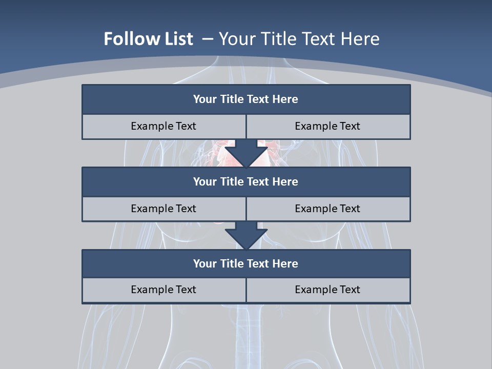 Skull Flying Medicine PowerPoint Template