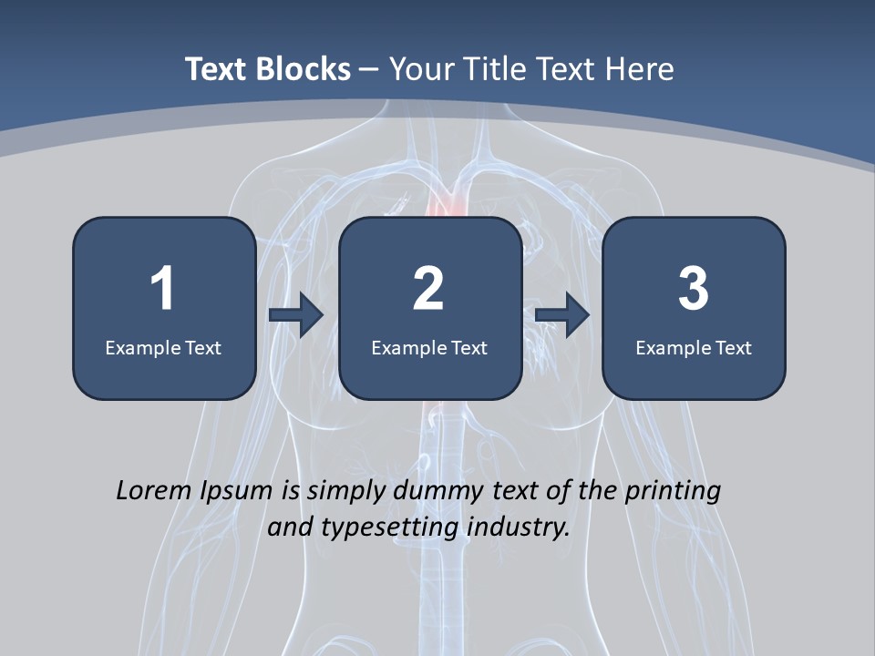 Skull Flying Medicine PowerPoint Template