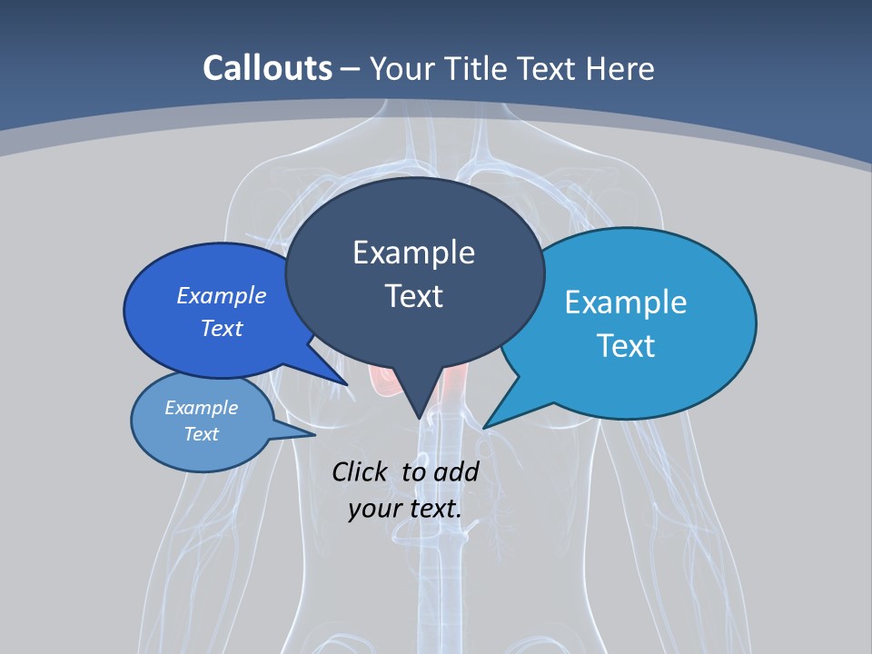 Skull Flying Medicine PowerPoint Template