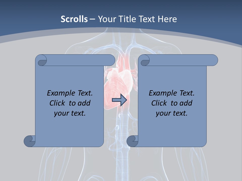 Skull Flying Medicine PowerPoint Template