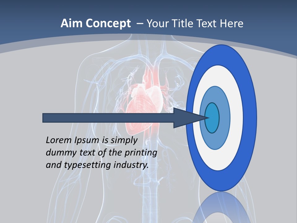 Skull Flying Medicine PowerPoint Template