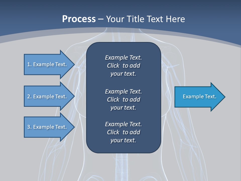 Skull Flying Medicine PowerPoint Template