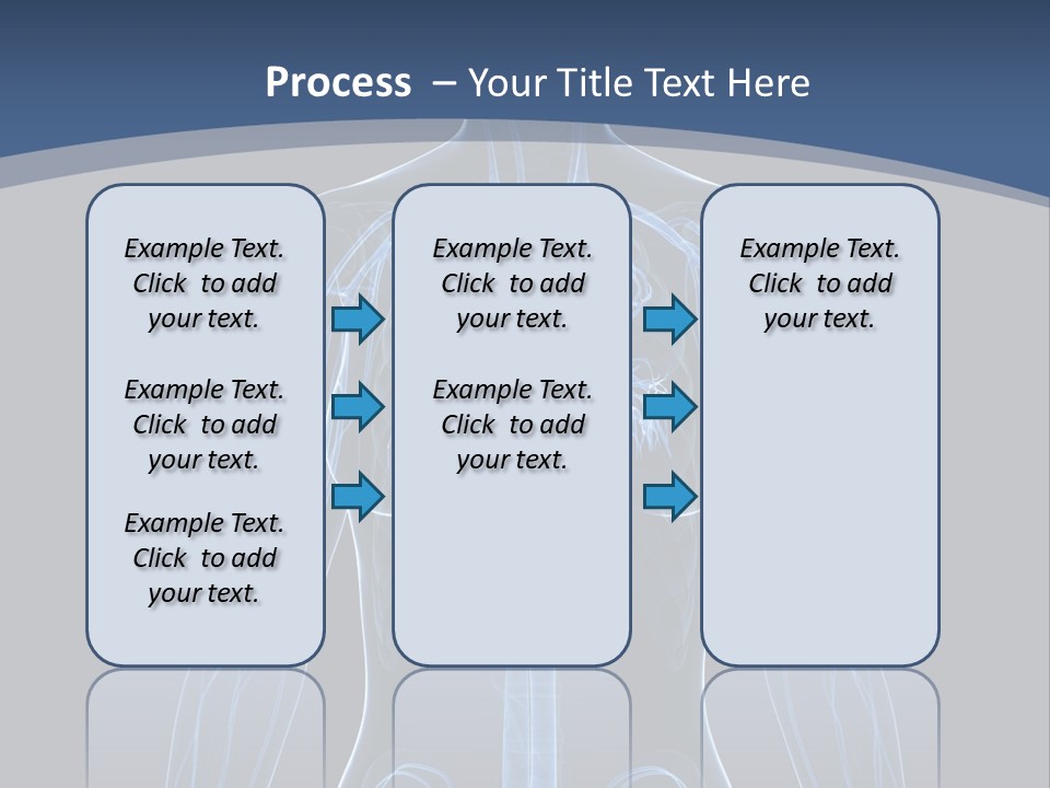 Skull Flying Medicine PowerPoint Template