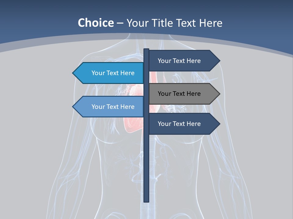 Skull Flying Medicine PowerPoint Template