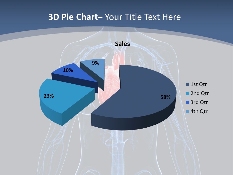 Skull Flying Medicine PowerPoint Template
