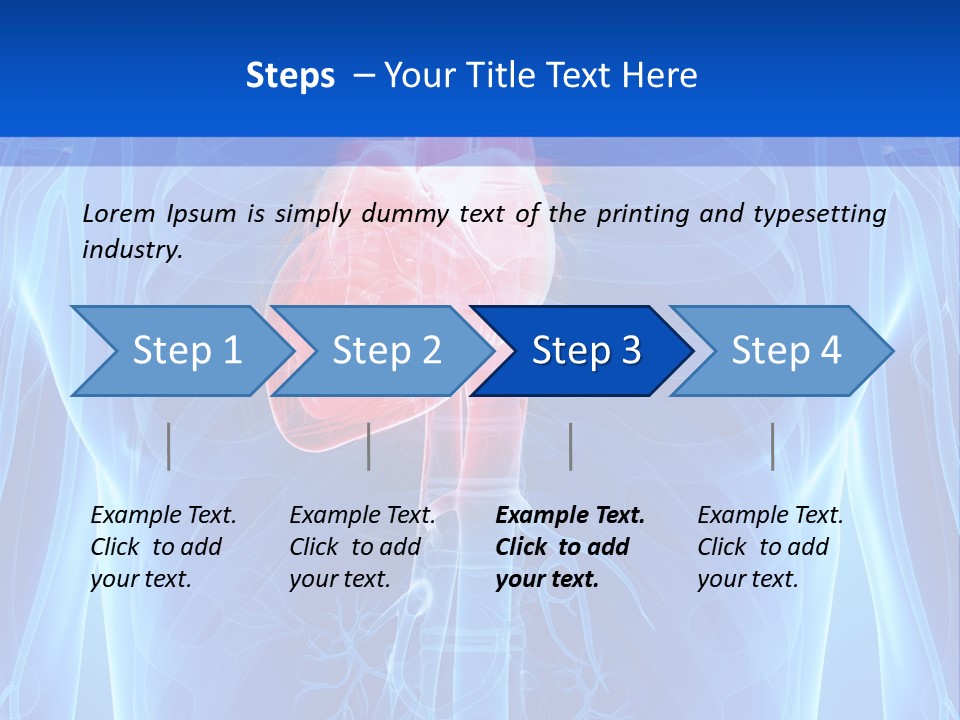 Circulation Health Science PowerPoint Template